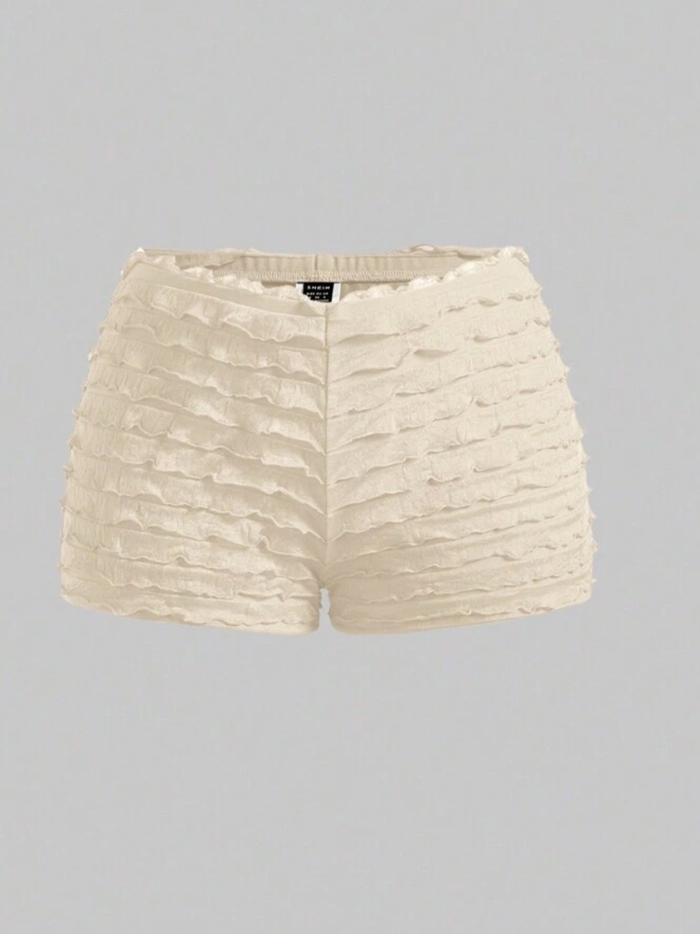 SHEIN• Ruffle High Waist Shorts